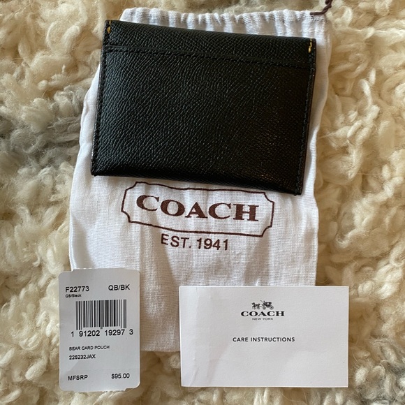 Bear card pouch - Picture 2 of 3